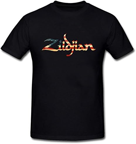 Tiky zildjian Cotton Short Sleeve T Shirts Black 3XL