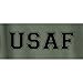 USAF Air Force S/S T-Shirt in Military Green