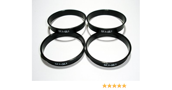 Centradores 4 LLANTA 57.1-56.1 Aros para Llantas Originales Volkswagen Seat Audi Skoda