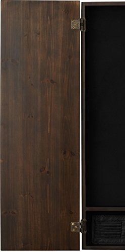 Viper Metropolitan Electronic Soft Tip Dartboard Cabinet: Cabinet Only (No Dartboard), Espresso Finish