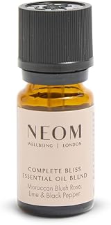 Neom Complete Bliss Essential Oil Blend 10ml Blush Rose Lime Black Pepper view 2