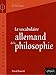Le vocabulaire allemand de la philosophie by 