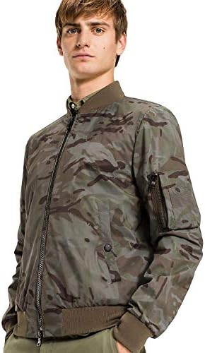 tommy hilfiger camo bomber
