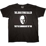 Seinfeld George Costanza Jerk Store Men’s T-Shirt, Large/black, Online Clothing Store