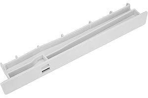 WPW10671238 W10671238 Fridge Crisper Drawer Slide Rail,Fridge Drawer Slide Center Rail Compatible with Whirlpool, Kenmore, Am