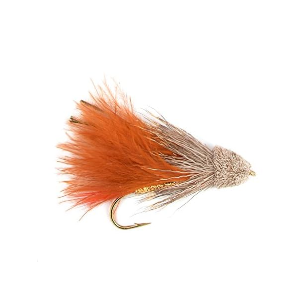 The-Fly-Fishing-Place-Muddler-Minnow-and-Sculpin-Streamer-Flies-Set-of-5-Bass-and-Trout-Fly-Fishing-Flies-Hook-Sizes-2-and-4