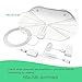 HDTV Antenna, Lipeno 50 Miles Range Indoor Amplified TV Antenna with Detachable Amplifier Singal Booster, USB Power Supply and 13FT+3FT High Performance Coaxial Cables – Transparent Cat Appearance