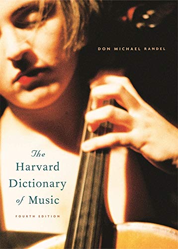 The Harvard Dictionary Of Music (Harvard University Press Reference Library) (9780674011632)