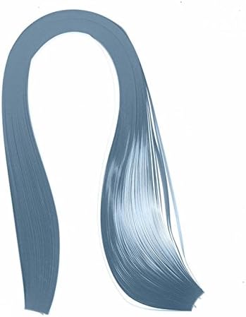 Quilling Paper 120 Strips 54cm Length Origami Paper Art Craft Paper 5mm Width (Dark Grey)