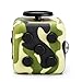 Fidget Dice 6 Sides Release Stress Anxiety and Relax Cube for Children and Adults (Green Camouflage 2)