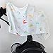 LifeTree Baby Swaddle Blanket Unisex Swaddle Wrap Soft Silky Bamboo Muslin Swaddle Blankets Neutral Receiving Blanket for Boys and Girls, Large 47 x 47 inches Dinosaur Print