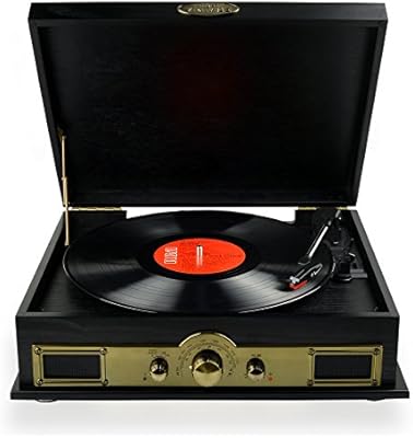 mbeat vintage wood turntable