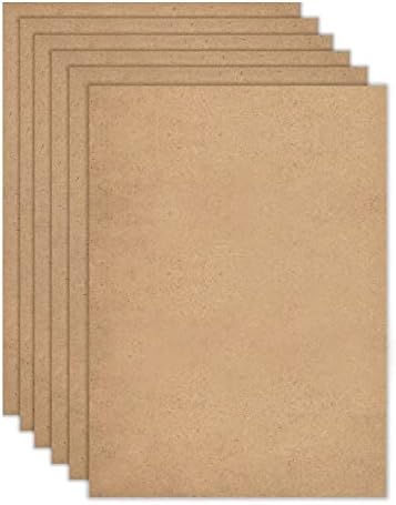 A4 MDF Wood Boards For Crafts 2mm Medium Density Fiberboard