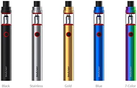 SMOK Stick M17 Vape Pen Starter Kit mod AIO 1300MAH 2m 0mg No Tobacco (Rainbow)