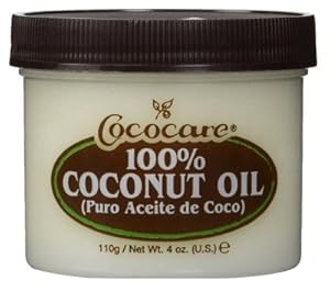 Image of Cococare Coconut Oil 100% Pure 4 Oz (Pack of 2)
