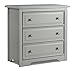 Graco Brooklyn 3 Drawer Chest, Pebble Gray, Kids Bedroom Dresser with 3 Drawers, Wood & Composite Construction, Ideal for Nursery, Toddlers Room, Kids Room
