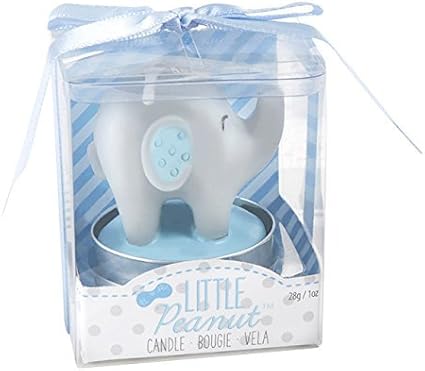 Amazon Com 64 Little Peanut Baby Shower Boy Elephant Theme Candle