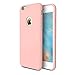TORRAS [Love Series iPhone 6S Plus Case/iPhone 6 Plus Case, Liquid Silicone Rubber Gel Soft Microfiber Cushion Shockproof Case Compatible with iPhone 6 Plus/iPhone 6S Plus, Pink