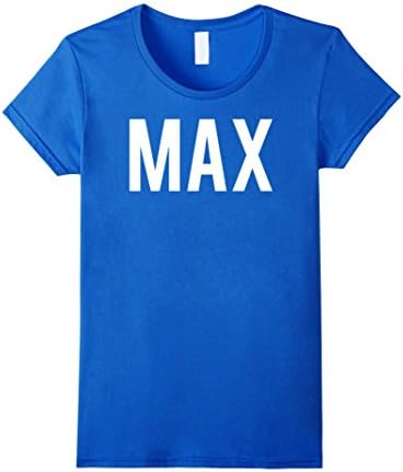 Womens Max T Shirt - Cool new funny name fan cheap gift tee XL Royal Blue