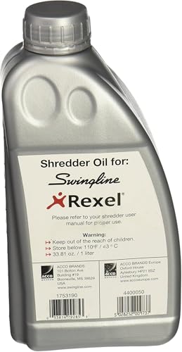 Swingline Shredder Oil, For SelfOil 1pieza(s) Aceite lubricante - Accesorio de papelería (For SelfOil, 1 pieza(s))