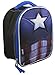 Marvel DC Comics Superheroes Domed Shaped 3D Pop Out Boys' Insulated Lunchbox Lunch Kit (Captain America)