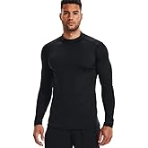 Under Armour Fitted ColdGear Mock Men’s Long Sleeve Shirt (X-Large) Black
