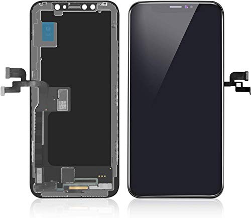 LTZGO-Pantalla-Compatible-con-iPhone-X-LCD-Display-Reemplazo-Negro-Digitalizador-Tactil-Vidrio-con-Herramientas-AdhesivoCristal-Templado-A1865-A1901-A1902