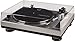 Crosley C100 Belt-Drive Turntable with S-Shaped Tone Arm with Adjustable Counterweight, Silverthumb 3