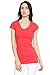 TheMogan Women's Active Basic V-Neck Short Sleeve Tee T-Shirt Stretch Cotton Top