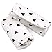 Black Triangle Car Seat and Stroller Strap Covers by The Peanut Shell