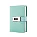 Lock Journal Combination Lock Writing Travel Diary a7 Mini Notebook Green