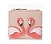 Kate Spade Flamingo By the Pool Small Zip Bifold Wallet