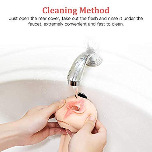 Sexspielzeug Männer Masturbieren Mann Taschenmuschi Masturbator, Muschi Pussy Blowjob 3D Realistisch Vagina Silikon Masturbatoren mit 7 Vibrationsmodi, Automatischer 608 G