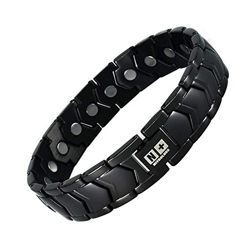 N+NITROLUBE Power Magnetic Bracelet for Men Stainless Steel