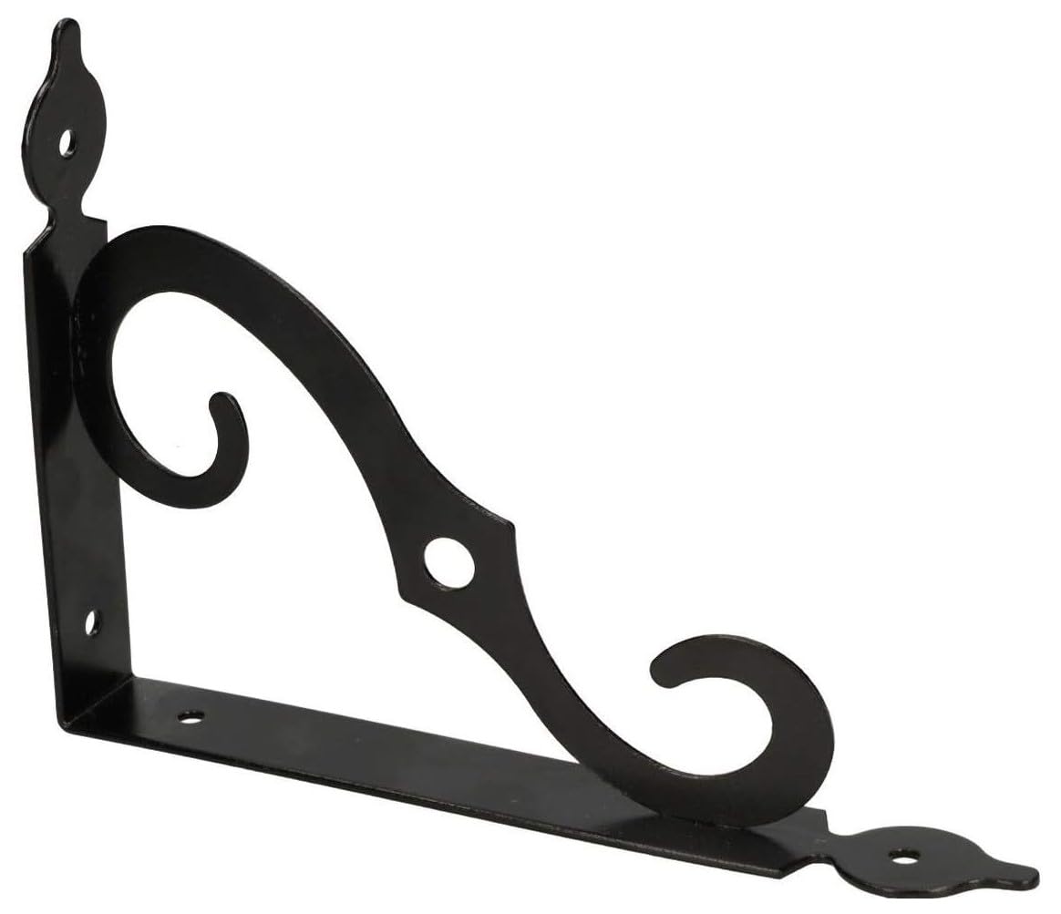 KOTARBAU 5907465920148 Regalträger Shelf Brackets, Black, 140 x 190 mm