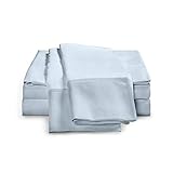 100% Egyptian Cotton Sheet Set - 1000 Thread Count | Single Ply - Sateen Weave | Set Includes One Flat Sheet, One Fitted Sheet & Two Pillowcases