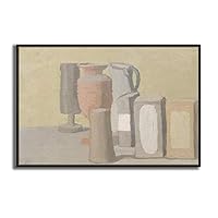 Framed Canvas Wall Art Still Life by Giorgio Mordian Canvas Prints Home Artwork Decoration for Living Room,Bedroom - 16x24 inches