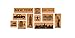 Cavallini Papers & Co 11 Assorted Wooden Rubber Stamps Packaged in a Tin