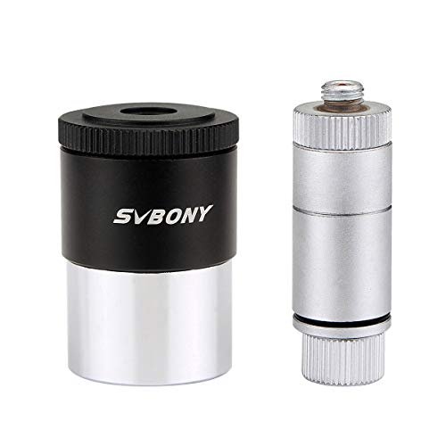 41qOorNjLIL SVBONY Reticle Eyepiece 1.25 inches Illuminated Eyepiece 12.5mm Double-line Crosshair LED Illuminator 40 Degree FOV 4… - Image 5