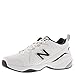 New Balance Men's MX608v4 Training Shoe, White/Navy, 10.5 2E US