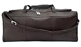 Piel Leather Traveler's Select Large Duffel Bag