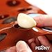 1 Inch Round Molds, 3 Packs Semi Sphere Silicone Mold for Making Half Sphere Candy, Chocolate, Cake, Jelly, Dome Mousse