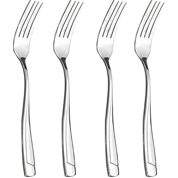 Cand 16-Piece Stainless Steel Dinner Forks, 8 Inch