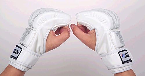 MMA UFC Sparring Grappling Boxing Fight Punch Ultimate Mitts Leather Gloves