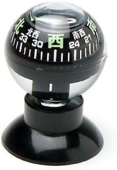 Amazon 進行方向表示 車用オイル入りコンパス 吸盤付ボールコンパス G 0s 車 バイク 車 バイク