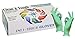 Infi-Touch RESIDUE FREE Green Nitrile Gloves, Clean & Tough 5 Mill Thickness, Disposable Gloves, Powder Free, Non Sterile, Finger Tip Textured, Dispenser Pack of 100 (Medium)