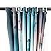 JAWO Butterfly Shower Curtain, Butterfly on River Wallpaper, Polyester Fabric Waterproof Bathroom Bath Curtains Set, 12 Hooks Included 69x70inches Bathroom Deco