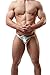 Sexy Men's Briefs Floral Printed Underwear Cotton Hip Empty Underpants (L)