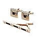 BodyJ4You 9PCS Cufflinks Tie Clips Men’s Gift Set