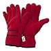 Floso® Ladies/Womens Polar Fleece Thermal Gloves (3M 40g) (One Size) (Black)